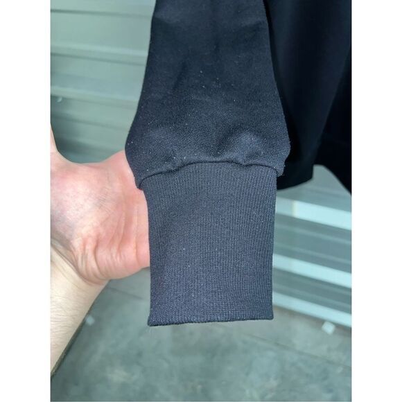 Black Nike Dri-Fit Full Zip Hoodie Size M - Picture 6 of 11